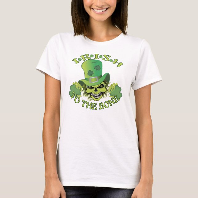 Irish Skull T-Shirt (Vorderseite)