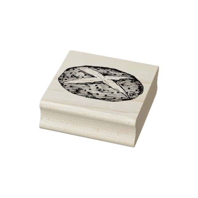 Irish Soda Broad Ireland St. Patrick's Day Loaf Gummistempel (Stempel)