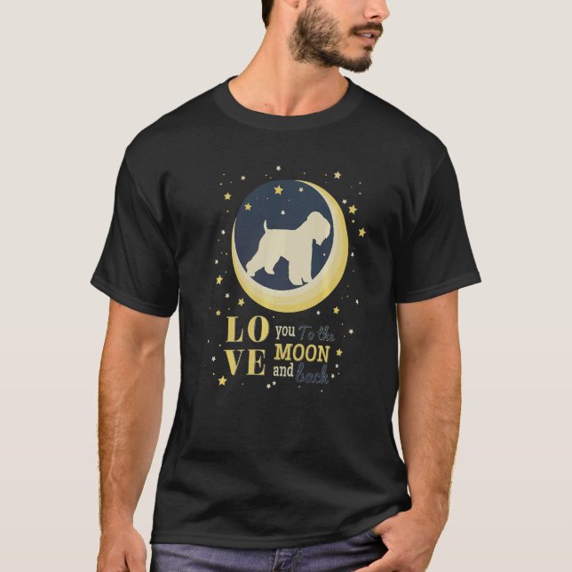 Irish Soft Coated Wheaten Terrier Dog Breed T-Shirt (Vorderseite)
