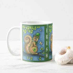 IRISH SQUIRREL ST. PATRICK'S DAY TASSE Classic