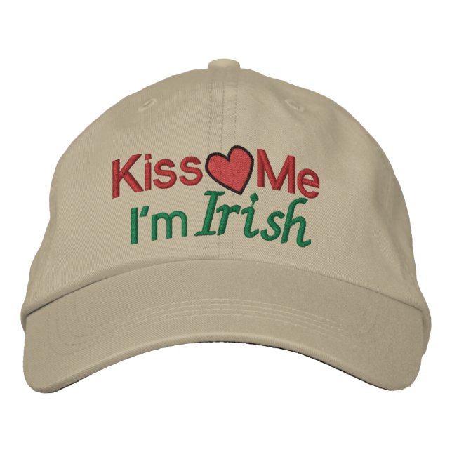Irish St. Pat. Hat durch SRF Bestickte Kappe (Vorderseite)