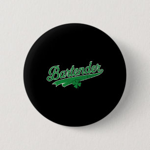 Irish St. Patrick’s Shamrock Bier Brauerei Button