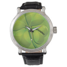Irish St. Patrick's Day Green Kleeblatt Personaliz
