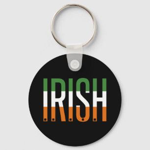 Irish St. Patrick's Day Irland Flagge Shamrock Glü Schlüsselanhänger