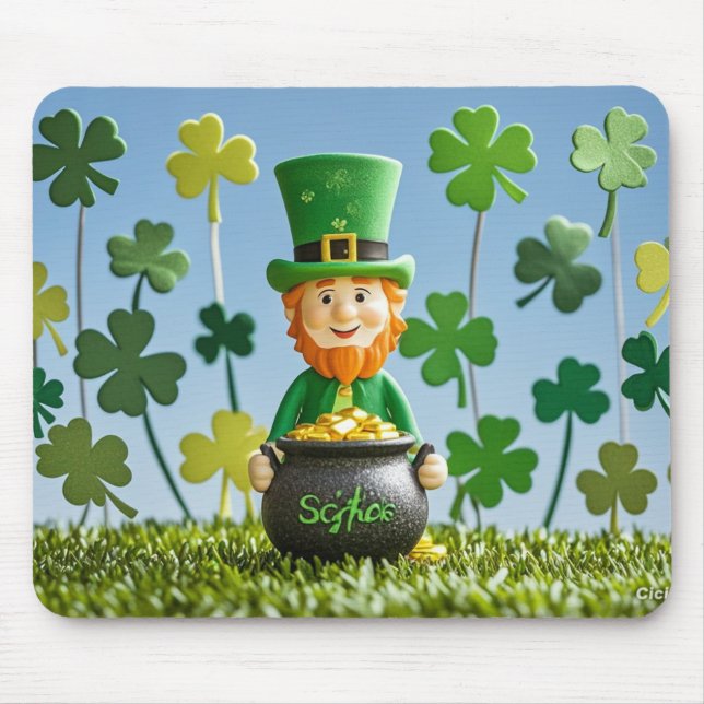 Irish St.Patricks Day Mouse Mat Mousepad (Vorne)