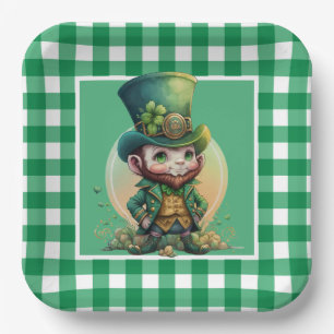 Irish St. Patrick's Day Pappteller