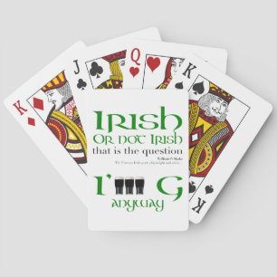 Irish St Patrick's Day Playing Cards Spielkarten