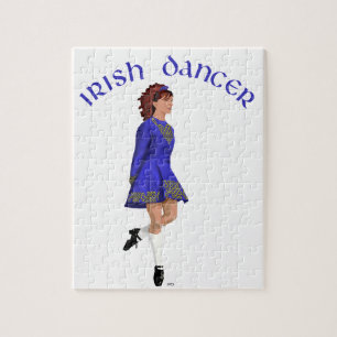 Irish Step Dancer - Blue