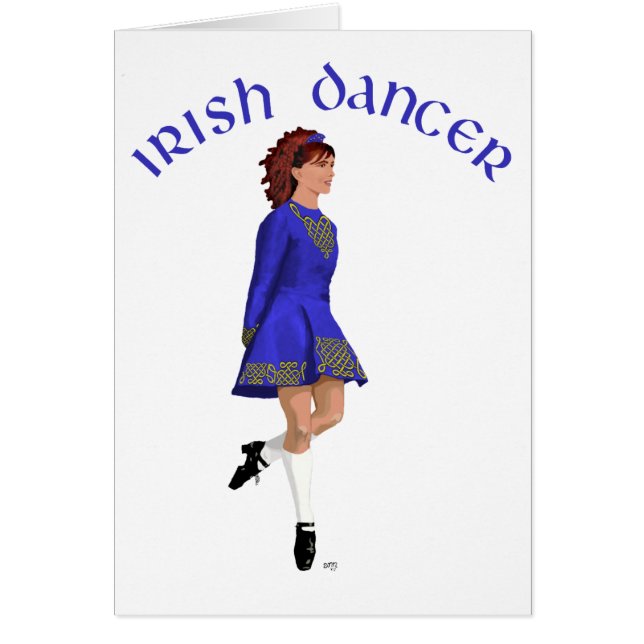 Irish Step Dancer - Blue (Vorne)