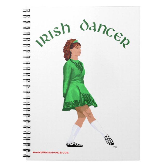 Irish Step Dancer Journal - Soft Shoe (Devant)