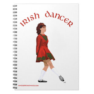 Irish Step Dancer Journal - Soft Shoe Notizblock