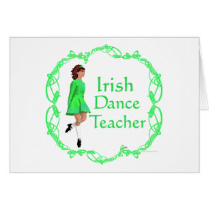Irish Step Tance Teacher - Green