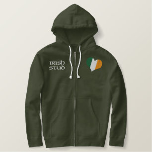 Irish Stud Bestickter Hoodie