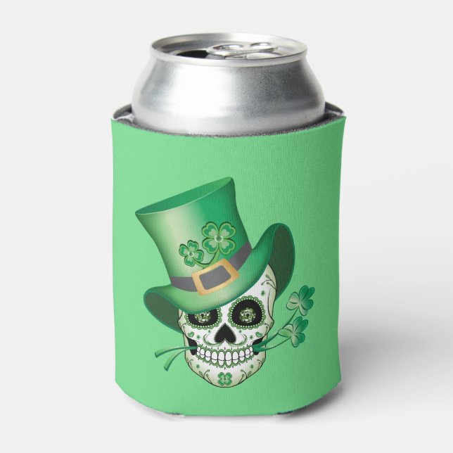 Irish Sugar Skull Dosenkühler (Kanne Vorderseite)