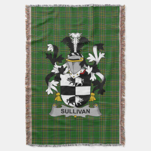 Irish Sullivan oder O_Sullivan (Beare) Coat of Arm Decke