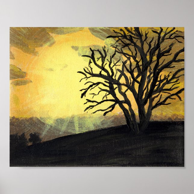 Irish Sunset Poster Print (Vorne)