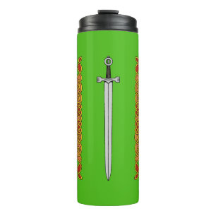 Irish Sword und Knüpfarbeit Thermosbecher
