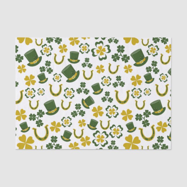 Irish Symbols Tissue Paper Seidenpapier (Vorderseite)