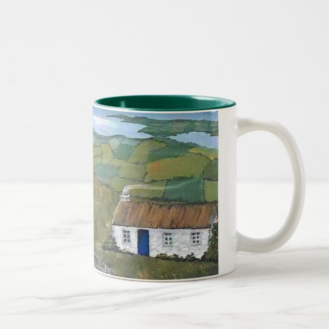 Irish Tasse Coffee Cup Ireland Bantry Bay Irland (Rechts)