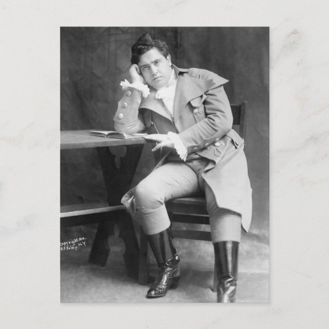 Irish Tenor John McCormack: 1910 Postkarte (Vorderseite)