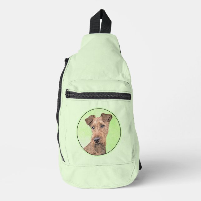 Irish Terrier Crossbody Bag (Vorderseite)