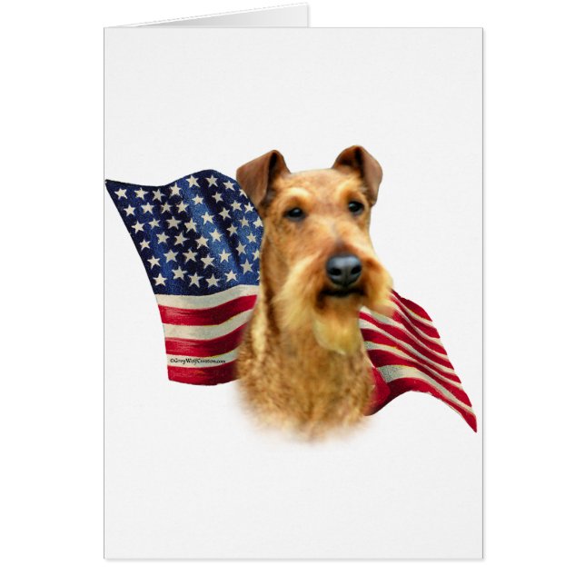 Irish Terrier Flag (Vorne)