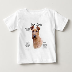 Irish Terrier History Design Baby T-shirt