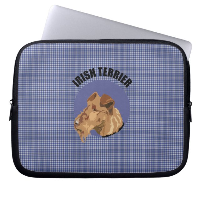 Irish Terrier Laptopschutzhülle (Vorderseite)
