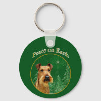 Irish Terrier Peace Schlüsselanhänger
