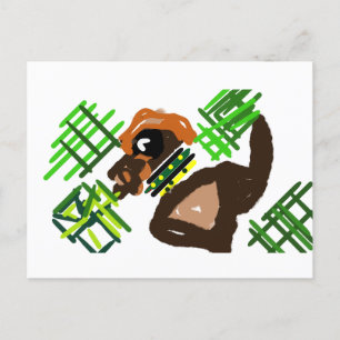 Irish Terrier st Patrick Style Postkarte