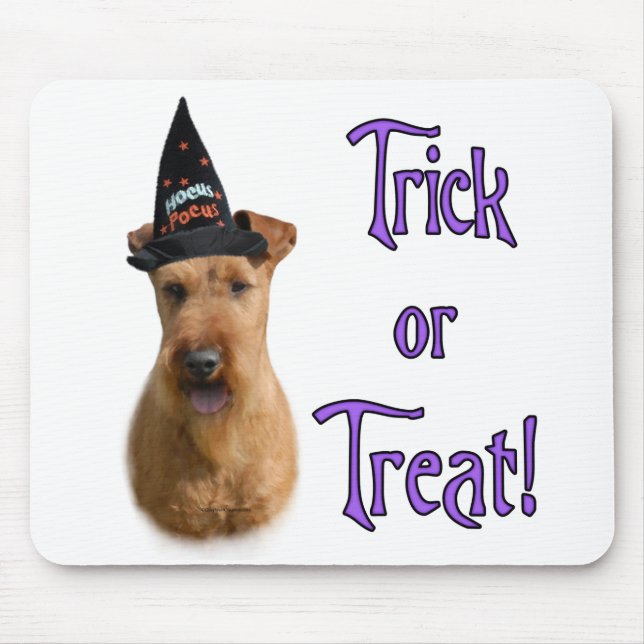 Irish Terrier Trick Mousepad (Vorne)