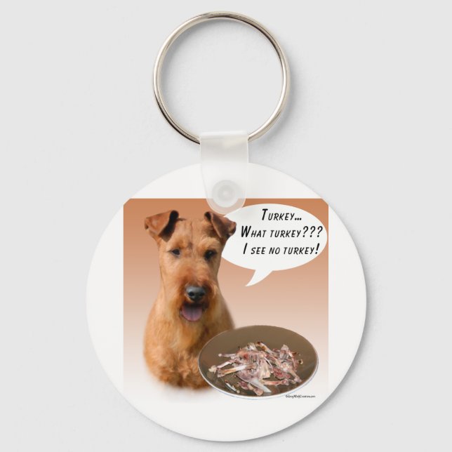Irish Terrier Türkei Schlüsselanhänger (Vorderseite)