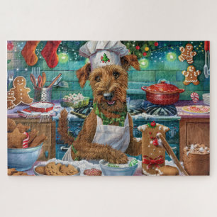 Irish Terrier Weihnachtsbäckerei: Festliches Weihn