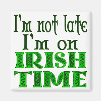 Irish Time Funny Sprichwort