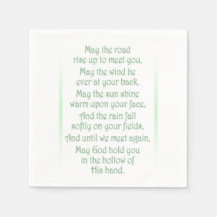 Irish Toast Serviette