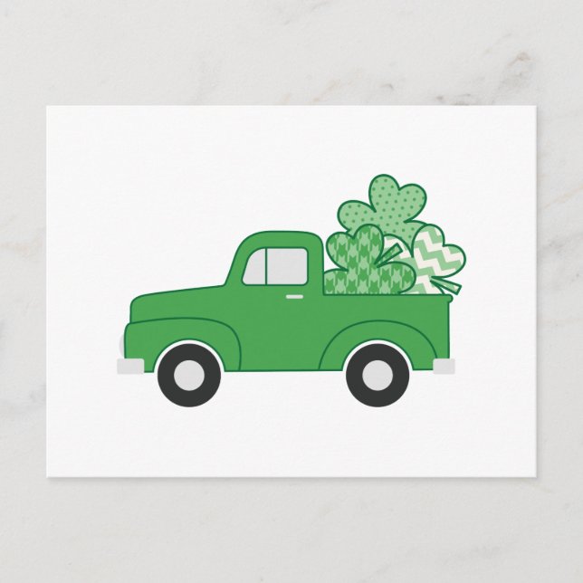 Irish Truck Postkarte (Vorderseite)