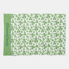 Irish Vibe Zuhause Clover Pattern Küchentücher