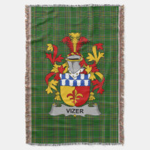 Irish Vizer Coat of Arms Familienwappen Irland
