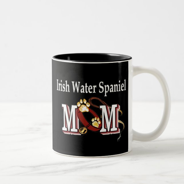 Irish Water Spaniel Mama Tasse (Rechts)
