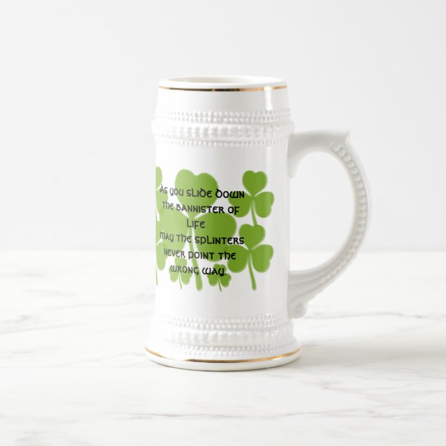 Irish Wedding Blessing - Bierglas (Rechts)