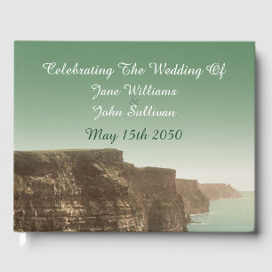 Irish Wedding Guest Book Cliffs of Moher Gästebuch