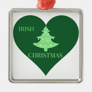 Irish Weihnachten Ornament Aus Metall