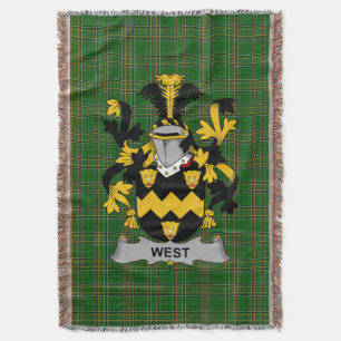 Irish West Coat of Arms Familienwappen Irland Decke