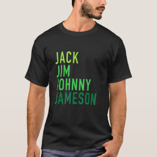 Irish Whiskey St Patricks Day Kleeblatts T-Shirt