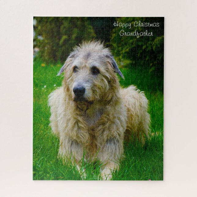 Irish Wolfhound. (Vertikal)