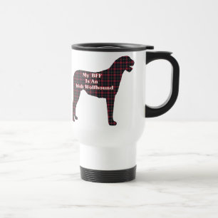 Irish Wolfhound BESTE FREUNDIN Geschenke Reisebecher