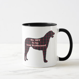 Irish Wolfhound BESTE FREUNDIN Tasse
