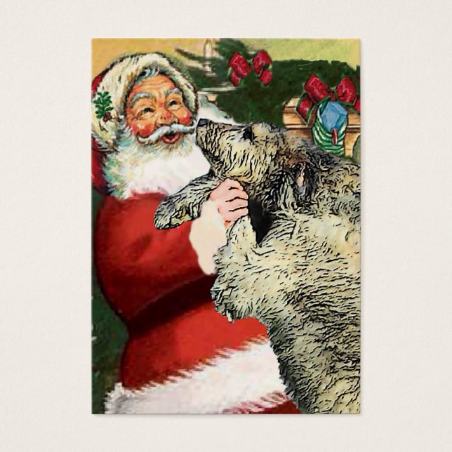 Irish Wolfhound Christmas Geschenke (Vorderseite)