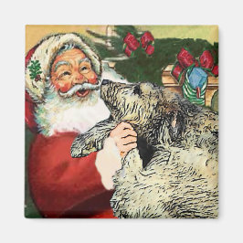 Irish Wolfhound Christmas Geschenke Magnet