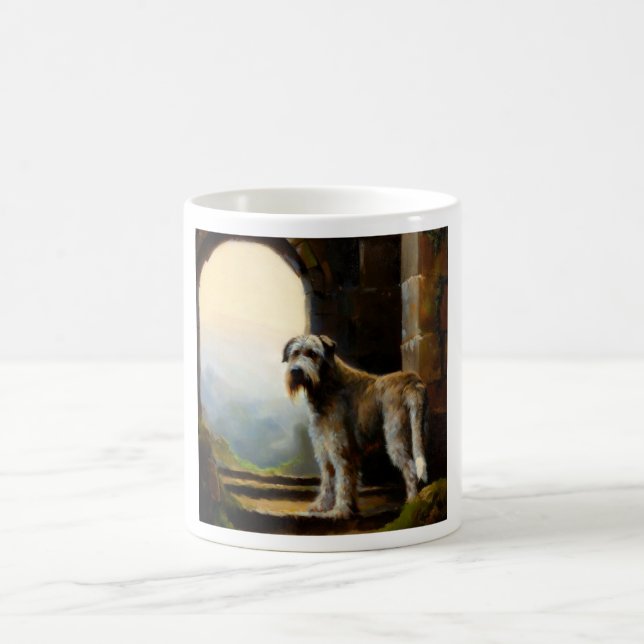 Irish Wolfhound Dog Kaffeetasse (Mittel)